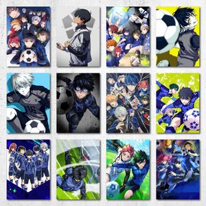 Blue Lock Anime, Naruhaya, Gagamaru, Igarashi, 12 Poster A5