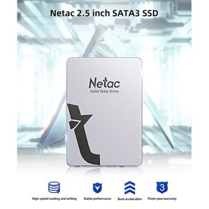 Disque dur externe SSD slim NETAC 250 GO - Fourniture bureau Tanger, Maroc