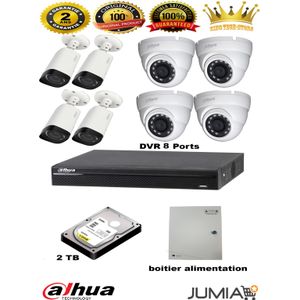 Dahua Pack 3 Camera interieure 4 Megapixel 4MP 2.8MM à prix pas cher