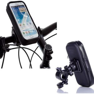 Support de guidon moto avec pochette étanche pour téléphone