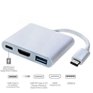 Adaptateur USB Type-C vers HDMI / USB3.0 / USB 3.1 Adaptateur Type-C