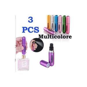3 PCS Mini Flacon Vide Pulvérisateur De Parfum Portable De Voyage
