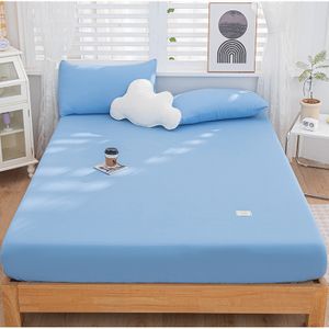 Drap Housse 160x200x25 cm et 2 taie d'oreiller en Microfibre de Haute Qualité Doux, Résistant,