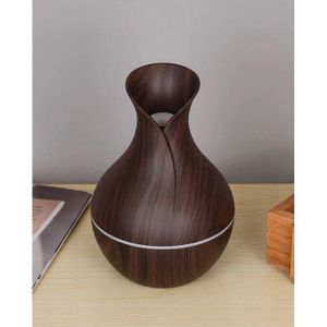 Humidificateur d'aire USB 130 ml couleur bois Marron foncé