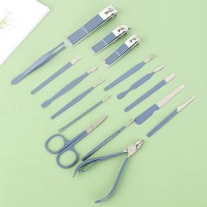 Kit de Soin des Ongles Multifonction – Ensemble de Coupe-Ongles et Accessoires de Manucure avec Étui Portable