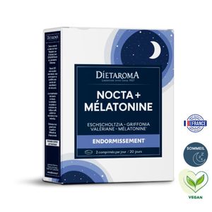 Dietaroma NOCTA + MÉLATONINE 40CP