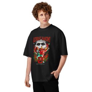 Achraf Hakimi Morocco World Cup 2026 T-Shirt, Morocco Football Fan Shirt, Hakimi Number 2 Graphic Tee, Soccer Supporter Gift