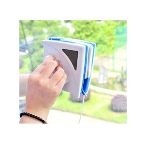 Lave vitre nettoyage SIMULTANÉE double-face brosse essuie de vitre magnétique