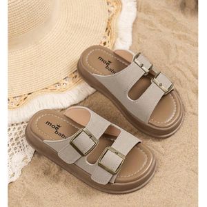 Sandales d’été enfant à double bride et boucle réglable – confort, style rétro et semelle souple