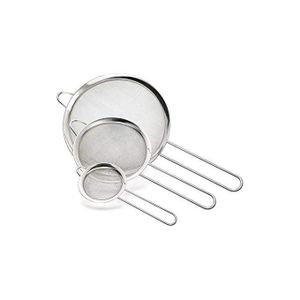 Passoires Cuisine 3 Pcs Tamis INOX Maille Fine filtrer les poudres farine & lait