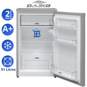 Midea Mini réfrigérateur Minibar Noir 47L design avec petit