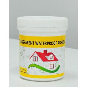 Lot 2x Mastic Anti-Fuite Invisible & Imperméable pour Réparation Toiture, Canalisation, Salle de Bain (300g) Colle Étanchéité Transparente et Résistante