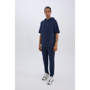 Defacto Jogger Homme coupe slim extensible - Bleu marine - Z9112AZ