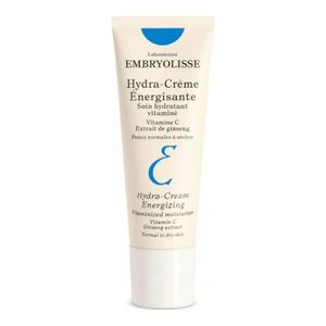 Embryolisse Crème Visage Hydra-Crème Énergisante - Hydratante Vitaminée à la Vitamine C et Panax - Pour Peaux Normales à Sèches