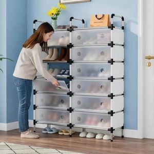 Armoire de Rangement Modulaire 12 Compartiments Design Moderne Gain d’Espace et Montage Facile