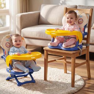 Chaise Haute Bébé Multifonctionnelle 3 en 1 avec Tablette