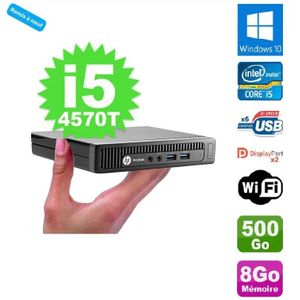 Hp ProDesk 600 G1 DM Intel® Core i5 de 4eme génération, i5-4590T, 8 Go, hdd 500Go -Remis a neuf