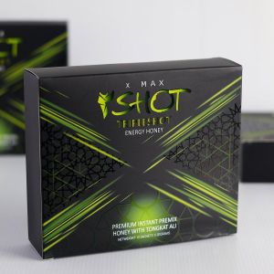 إينرجيتيك Xmax تريبل SHOT - غذاء ملكات النحل، عسل غذاء ملكات النحل 100% نقي، مكملات غذائية طازجة عالية الجودة، عسل غذاء ملكات نقي وأصلي