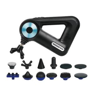 مسدس مساج بالقرع العميق سرعة اهتزاز أداة علاج عضلات الجسم