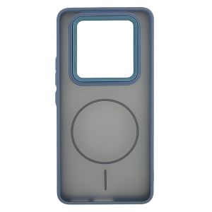 Pochette silicone pour Redmi Note 15 Pro Gris Haute Qualité
