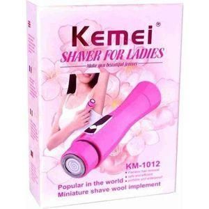 Kemei Tondeuse Électrique Femme KM-1012 - Rasoir Indolore Compact - Couleur Aléatoire