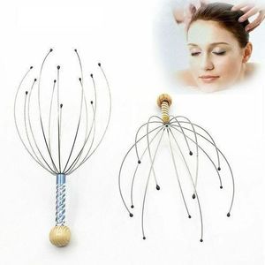 جهاز تدليك للرأس - قطعة واحدة - جهاز تدليك الأخطبوط - سبا للاسترخاء