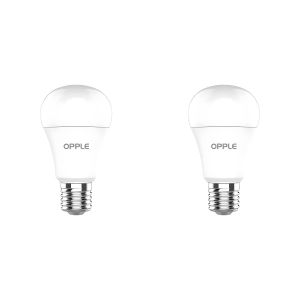 Ampoule LED - E27 A60 9W - Éclairage Blanc Froid - 6500K - Lot de 2