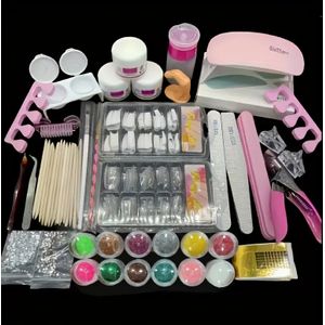 Kit Complet de Manucure Professionnel Gel avec Outils et Accessoires