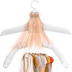 Séchoir à linge électrique portable et silencieux - à température réglable - idéal pour les camping