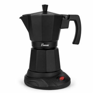 Bonomi Cafetière espresso électrique de 3 tasses 400w très pratique pour expresso