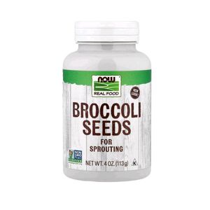 Now Foods Graines de Brocoli, Brocoli Seeds, 113g
