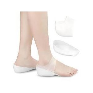 Genebre Coussinets pour le talon en cas de fasciite plantaire – Gel anti-douleur – Semelle montante confortable