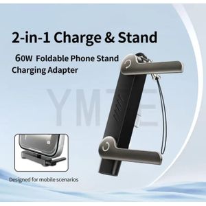 adaptateur type C to type C avec support  chargeur rapide compatible pour tous les smart phone et les mini tablette 