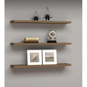 Étagère Murale Design en maron