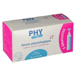 Physiodose Sérum Physiologique 15 Doses de 5ml pas cher