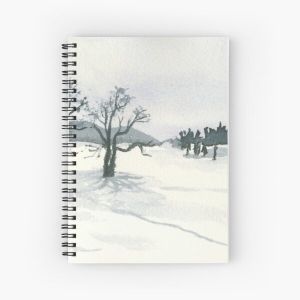 Winter landscape Spiral Notebook Bloc note