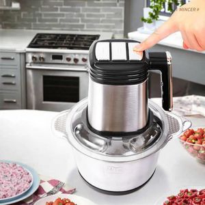 Robolux  Hachoir Électrique Professionnel 2000W – 3L Inox – Multi-Fonctions