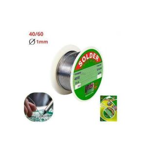 Fil à souder 40/60 de 1 mm – Alliage de qualité pour des soudures fiables.