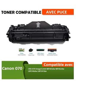 070 CRG-070 Toner compatible avec CanonimageCLASS MF 465 dw MF 462 dw LBP 246d w LBP 247 dw