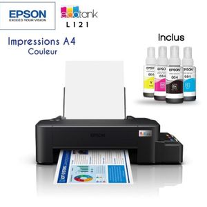 Imprimante A4 sublimation à réservoirs rechargeables Epson L121