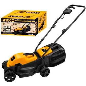 Ingco Tondeuse à gazon électrique 1600W  largeur 38cm, bac 45L, 3 hauteurs de coupe
