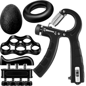 Grips Kit Grip Strength 5 Accessoires | Entraînement Mains, Doigts & Avant-Bras | Fitness & Sport