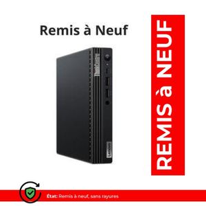 Lenovo ThinkCentre M70q Tiny Gen 4 Core i5-13400T 16 Go SSD 256 Go - Remis à Neuf