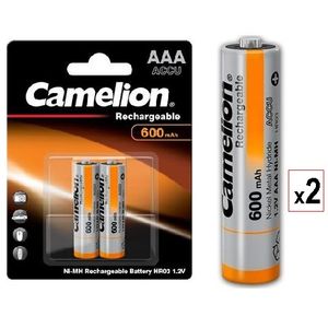 Camelion Rechargeables Accu AAA 600 mAh // Piles 4 Unités à prix