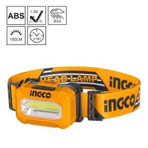 Ingco Lampe frontale à piles