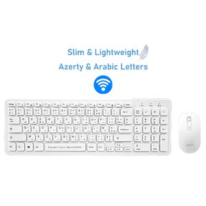 Mini clavier de model KM901 78 touches et souris Combo 2.4G sans