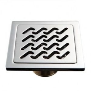 Drain de douche carré de la salle de bain vidange de sol Commercial