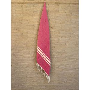 فوطة أناقة - منشفة شاطئية وحمام مغربية متعددة الاستخدامات، مصنوعة يدويًا