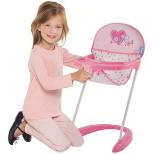 SMOBY Baby Nurse Chaise Haute Poupon + 2 Accessoires sur marjanemall aux  meilleurs prix au Maroc