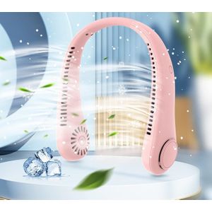 Ventilateur portable tour de cou sans pales – Rechargeable USB